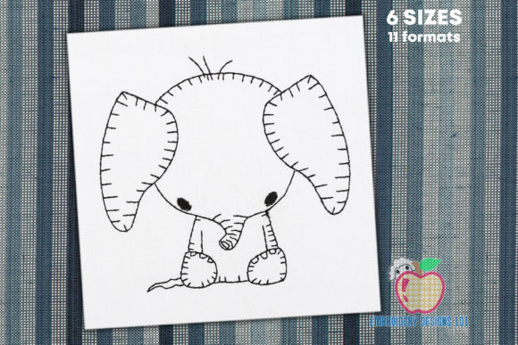 Baby Elephant Sitting Bean Stitch: A Craft Fair Review
