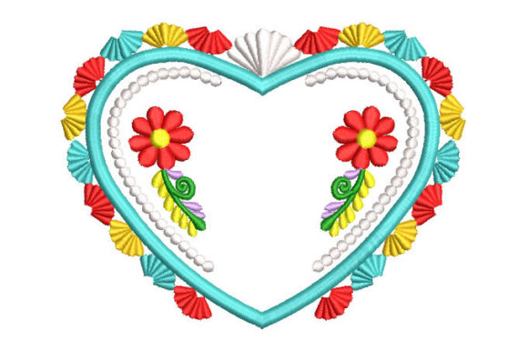 Flower Heart: A Craft Fair Embroidery Design Worth Your Thread