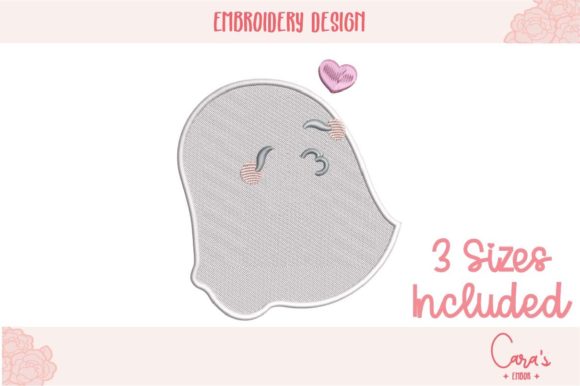 Ghost Kiss Embroidery Design Review for Seasonal Holiday Products