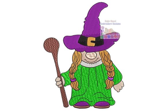 Halloween Girl Gnome Embroidery Design Review