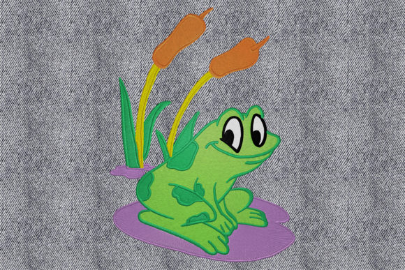 Happy Frog Embroidery Design Review for Boutique Apparel