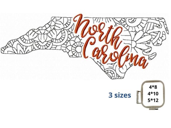 North Carolina State: A Designer's Review for Holiday Embroidery