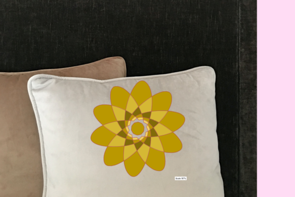 Plum Mandala: A Unique Embroidery Design