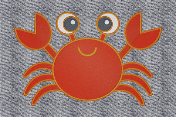 Smile Crab: A Designer’s Take on This Playful Embroidery File