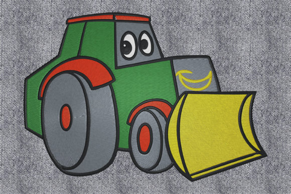 Tractor Bulldozer: A Seasonal Embroidery Design Review